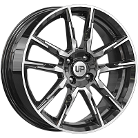 Литые диски Up107 (КС993) 6.500xR17 4x100 DIA60.1 ET41 New Diamond для ZAZ Lanos