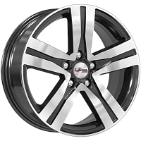 Литые диски Rebel (КС913) 7.000xR17 5x114.3 DIA67.1 ET50 Блэк Джек для Honda Civic