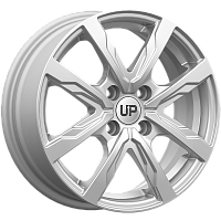 Литые диски Up122 (КС1092) 6.000xR15 4x100 DIA56.6 ET39 Silver Classic для FIAT Punto