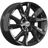 Литые диски Up114 (КС1023) 7.000xR17 5x110 DIA65.1 ET35 New Black для Opel Senator