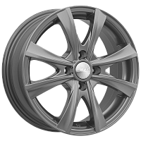 Литые диски МАЛЬТА (КЛ248) 5.500xR14 4x100 DIA56.6 ET49 графит для Daewoo Espero