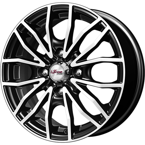 Флайт (КС676М) 5.500xR14 4x100 DIA60.1 ET43 Блэк Джек