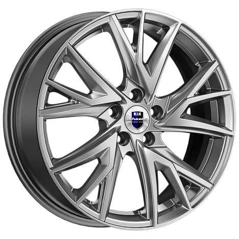 Кайлас (КС1054) 6.500xR18 5x114.3 DIA66.1 ET45 дарк платинум Кайлас (КС1054) 6.500xR18 5x114.3 DIA66.1 ET45 дарк платинум
