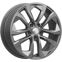 Литые диски ТУКАН (КЛ356) 7.000xR17 5x105 DIA56.6 ET38 графит для Opel Astra