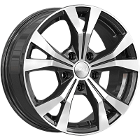 Литые диски НАГАНО (КЛ240М) 6.500xR16 5x114.3 DIA67.1 ET45 алмаз для Honda Civic
