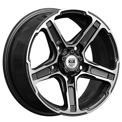 Сакма (КС1222) 6.500xR16 5x139.7 DIA98.1 ET40 алмаз черный Сакма (КС1222) 6.500xR16 5x139.7 DIA98.1 ET40 алмаз черный