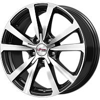 Литые диски Бэнкс (КС645) 7.000xR17 5x112 DIA66.6 ET35 Блэк Джек для Volkswagen Caddy
