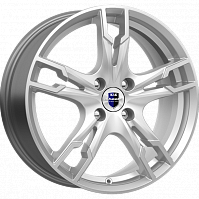 Литые диски Солар-оригинал (КС875) (КС875) 7.000xR17 4x100 DIA60.1 ET43 сильвер SK для Toyota Belta