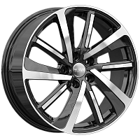 Литые диски КС1111 (ZV_18_EXEED TXL) (КС1111) 7.000xR18 5x108 DIA65.1 ET36 алмаз черный для Москвич 3e