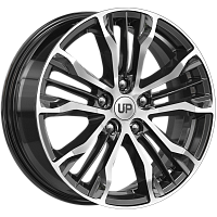 Литые диски Up106 (КС991) 7.000xR17 5x112 DIA57.1 ET43 New Diamond для Jetta