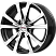 Бэнкс (КС645) 7.000xR17 5x112 DIA57.1 ET45 Блэк Джек Бэнкс (КС645) 7.000xR17 5x112 DIA57.1 ET45 Блэк Джек