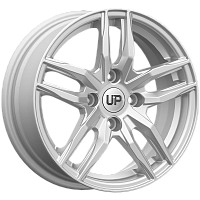 Литые диски Up125 (КС1101) 6.000xR15 4x100 DIA67.1 ET30 Silver Classic для Renault Clio