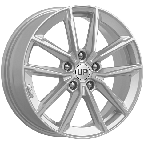 Up104 (КС987) 6.500xR17 5x114.3 DIA66.1 ET50 Silver Classic