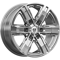 Литые диски R8 (КС1174) 7.500xR17 6x114.3 DIA66.1 ET45 дарк платинум