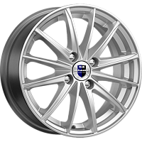 Литые диски Пойнт Бланк (КС884) 6.000xR15 4x100 DIA67.1 ET45 сильвер SK для Chevrolet