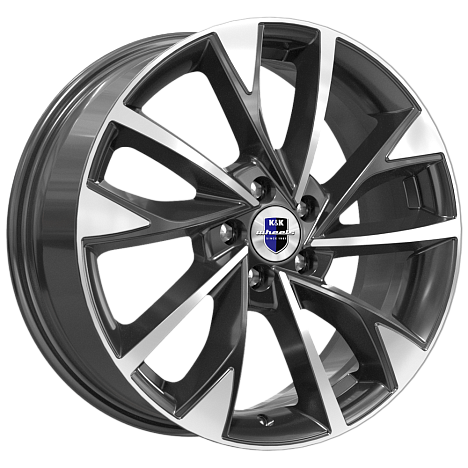 Роквуд (КС900) 7.000xR17 5x105 DIA56.6 ET38 алмаз черный Роквуд (КС900) 7.000xR17 5x105 DIA56.6 ET38 алмаз черный