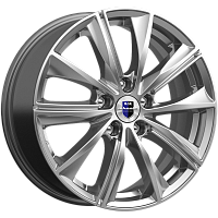 Литые диски Арнар (КС896) 7.000xR17 5x108 DIA63.35 ET50 дарк платинум для Ford Focus St