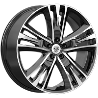 Литые диски Атлас (КС661М) 8.500xR20 5x120 DIA59.6 ET44 алмаз черный