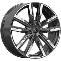 Литые диски КР014 (20_Jetour T2) (КР014) 8.000xR20 5x108 DIA60.1 ET39 Diamond Black Gris для Volkswagen Passat Cc