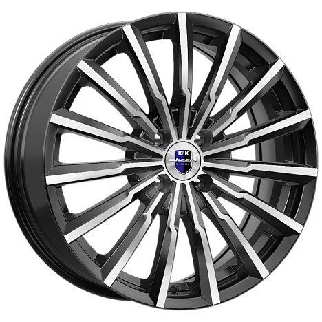 Акцент (КС641) 5.500xR14 4x100 DIA67.1 ET39 алмаз черный Акцент (КС641) 5.500xR14 4x100 DIA67.1 ET39 алмаз черный