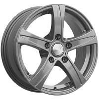 Литые диски SAKURA (КЛ146) 6.500xR15 5x112 DIA66.6 ET35 графит