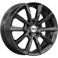 Литые диски Скайрим (КС907) 6.500xR16 5x112 DIA57.1 ET46 BK для Volkswagen
