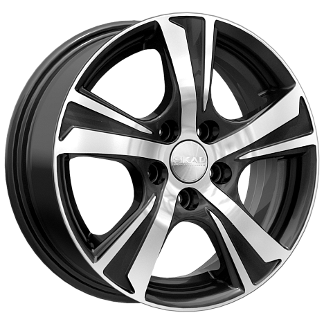 КРИТ (КЛ241) 5.500xR14 5x100 DIA57.1 ET38 алмаз