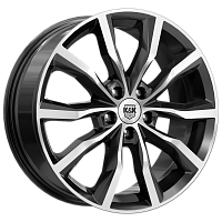 Литые диски Портер (КС906) 7.500xR18 5x110 DIA67.1 ET40 алмаз черный