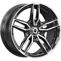 Литые диски Бартон (КС1110) 8.000xR17 5x108 DIA67.1 ET35 алмаз черный