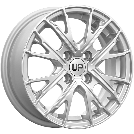 Up127 (КС1088) 5.500xR14 4x100 DIA56.1 ET45 Silver Classic