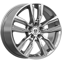 Литые диски Борэй (КС901) 8.000xR18 5x114.3 DIA67.1 ET30 дарк платинум