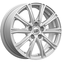 Литые диски Up123 (КС1095) 6.000xR15 5x105 DIA56.6 ET37 Silver Classic для Chevrolet