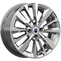 Литые диски Эрман (КС997) 6.500xR16 4x100 DIA60.1 ET37 дарк платинум