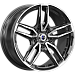 Бартон (КС1110) 8.000xR17 5x112 DIA66.6 ET45 алмаз черный Бартон (КС1110) 8.000xR17 5x112 DIA66.6 ET45 алмаз черный