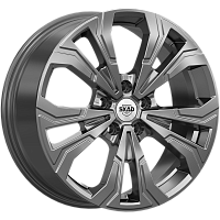 Литые диски ERIDAN (КЛ1179) 7.500xR18 5x110 DIA67.1 ET33 графит для Jeep Cherokee