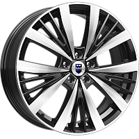 Литые диски Марвел (КС881) 7.500xR19 5x114.3 DIA66.1 ET45 алмаз черный SK для Evolute