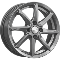 Литые диски ОСАКА (КЛ317) 6.000xR15 4x100 DIA60.1 ET37 графит для Renault Scenic Литые диски ОСАКА (КЛ317) 6.000xR15 4x100 DIA60.1 ET37 графит для Renault Scenic