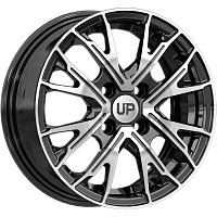 Литые диски Up127 (КС1088) 5.500xR14 4x100 DIA56.6 ET45 New Diamond для Honda Fit Aria