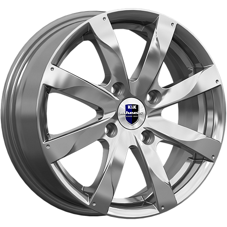 Джемини (КС617) 6.000xR15 4x114.3 DIA67.1 ET40 дарк платинум Джемини (КС617) 6.000xR15 4x114.3 DIA67.1 ET40 дарк платинум
