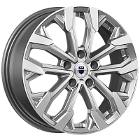 Литые диски Морейн (КС1046) 6.500xR17 5x108 DIA65.1 ET43 дарк платинум для Jaguar Xe