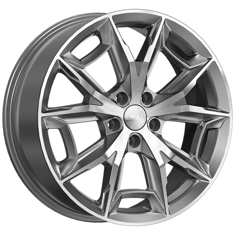 ПАРКЕР (КЛ382) 7.500xR19 5x114.3 DIA66.1 ET39 алмаз графит