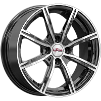 Литые диски Калибр (КС1117) 6.000xR15 4x100 DIA67.1 ET38 Блэк Джек для Chery Amulet