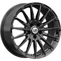 Литые диски Up128 (КС1085) 7.500xR18 5x112 DIA66.6 ET35 New Black для Chrysler Crossfire