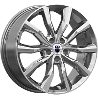 Литые диски Портер (КС906) 7.500xR18 5x114.3 DIA66.1 ET35 дарк платинум