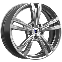 Литые диски Karrera Light (КС935) 7.000xR18 5x108 DIA59.6 ET41 брайт дарк платинум Литые диски Karrera Light (КС935) 7.000xR18 5x108 DIA59.6 ET41 брайт дарк платинум