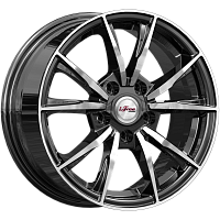 Литые диски Сион (КС1055) 6.500xR15 5x108 DIA63.35 ET45 Блэк Джек