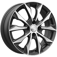 Литые диски НАГОЯ (КЛ312) 6.000xR16 4x100 DIA60.1 ET50 Алмаз бархат новый для Lada Largus Cross