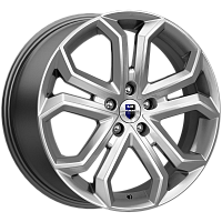 Литые диски Пандора (КС466) 8.500xR19 5x120 DIA64.1 ET45 дарк платинум