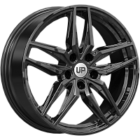 Литые диски Up112 (КС1017) 7.000xR18 5x110 DIA65.1 ET35 New Black для FIAT Croma