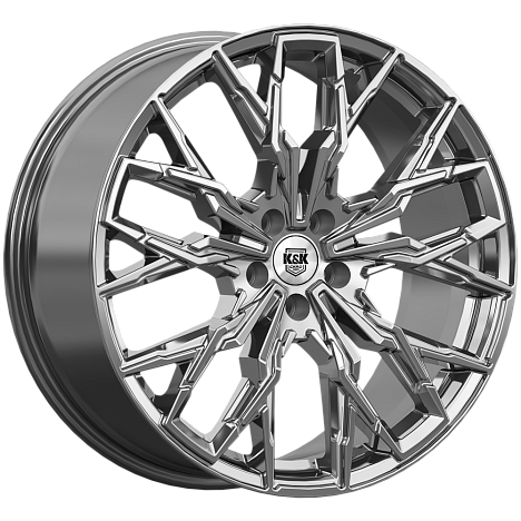Элерон (КС1168) 9.000xR20 5x108 DIA63.35 ET38.5 дарк платинум Элерон (КС1168) 9.000xR20 5x108 DIA63.35 ET38.5 дарк платинум